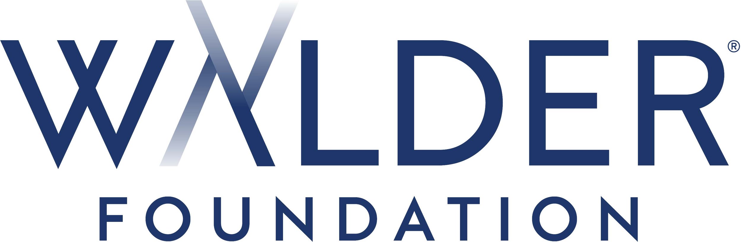 Walder foundation logo.